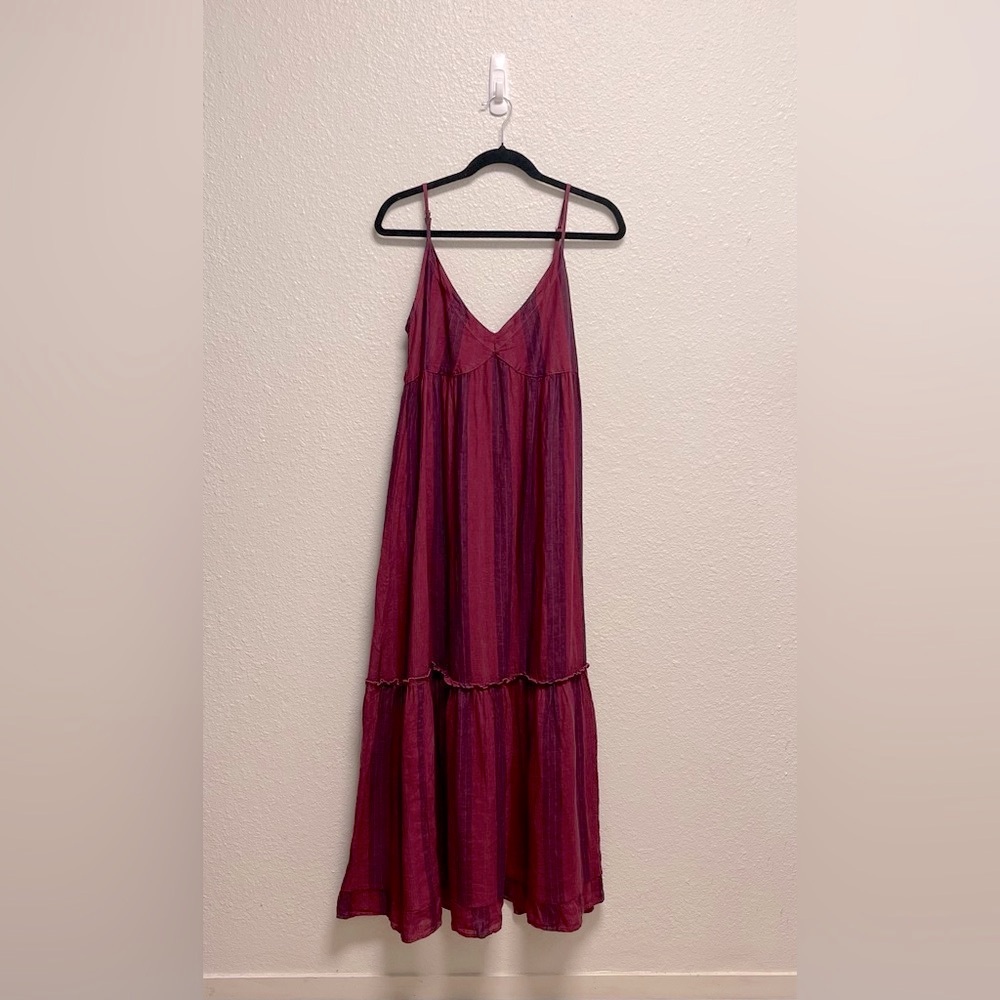 Free People x CP Shades Isabella Stripe Maxi Dress - Picture 2 of 6